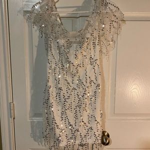NWT Sparkly Fringe Dress!